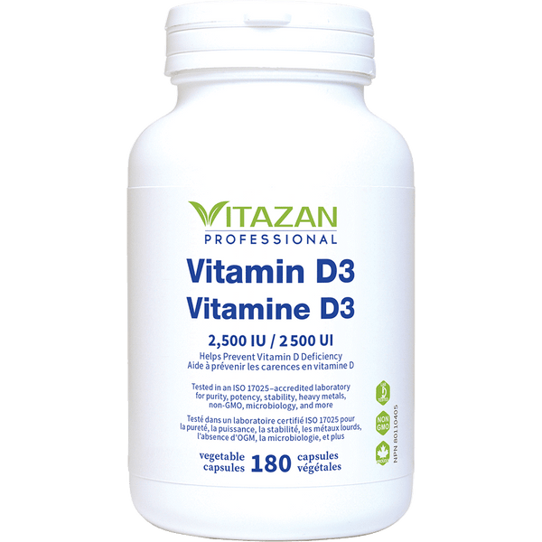 Vitamin D3 (2,500 IU)