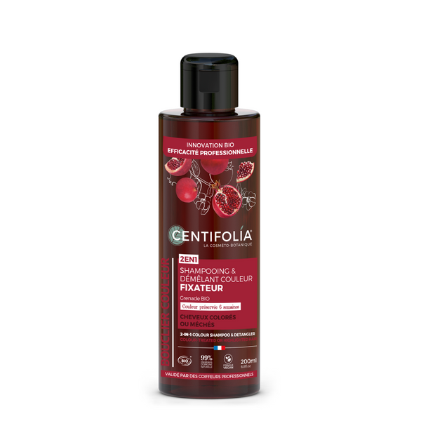 Shampooing & démêlant couleur 2-en-1 - cheveux colorés ou méchés