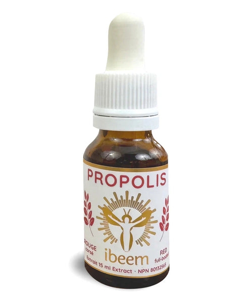 Red propolis from Dalbergia in drops