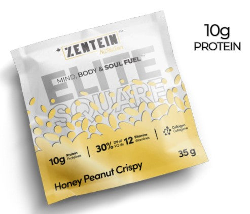 Zentein square honey peanut crispy - box of 12