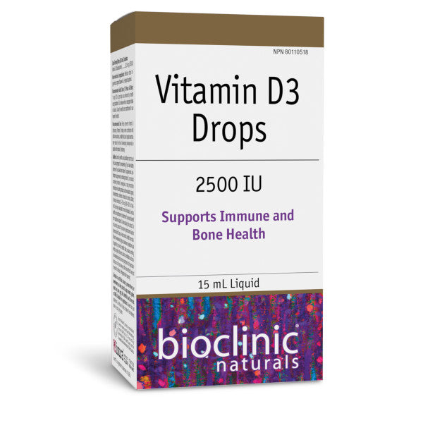 SOLDE - Vitamin D3 Drops · 2500 IU