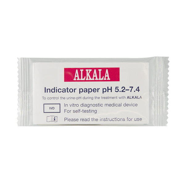 pH indicator strip for ALKALA “N”