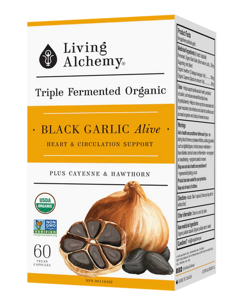 Live black garlic
