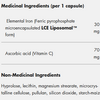 Ferosom Forte LCE Liposomal Iron Supplement image 2
