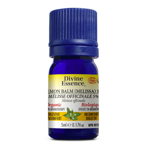 Organic Lemon Balm 5%.