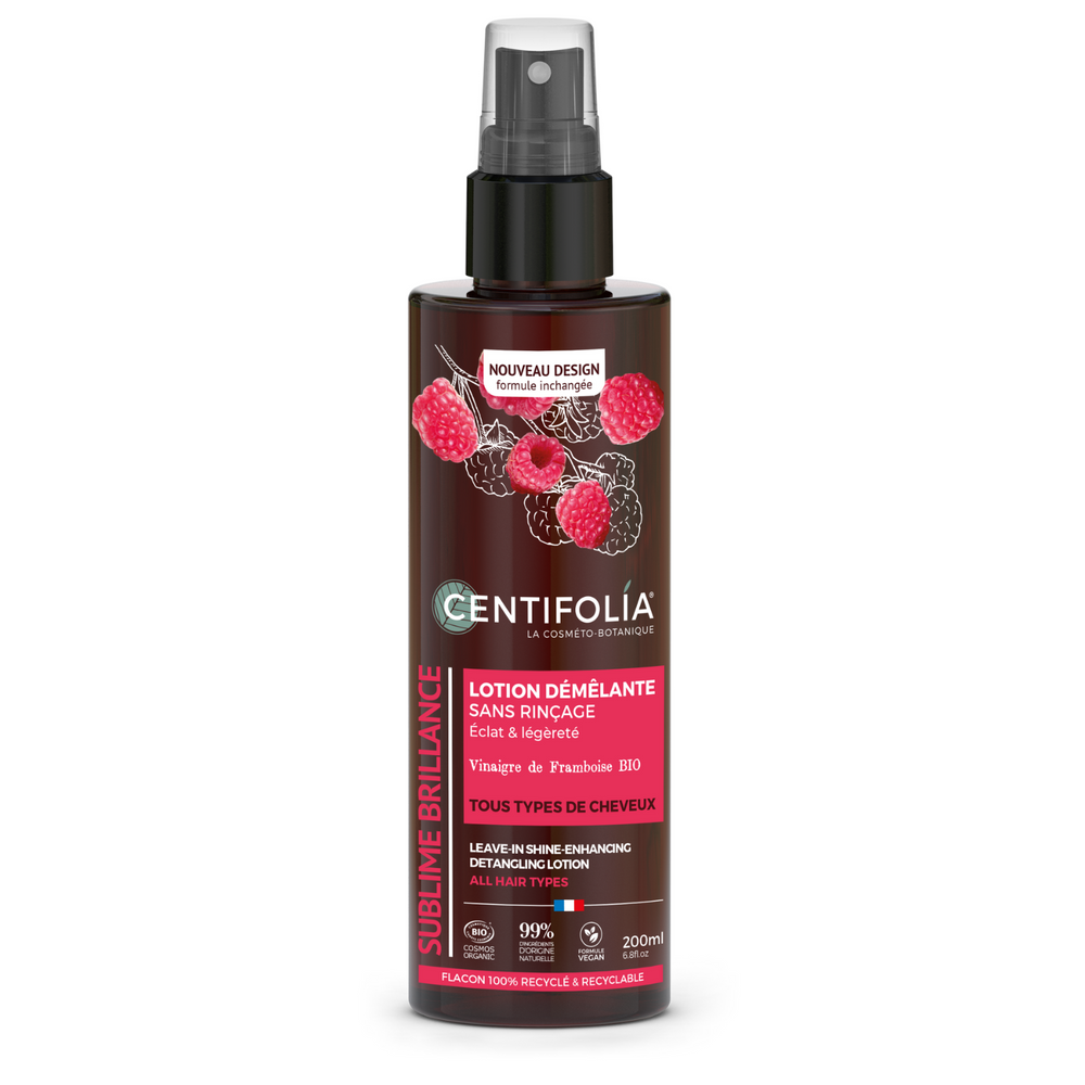 Leave-in shine detangling lotion