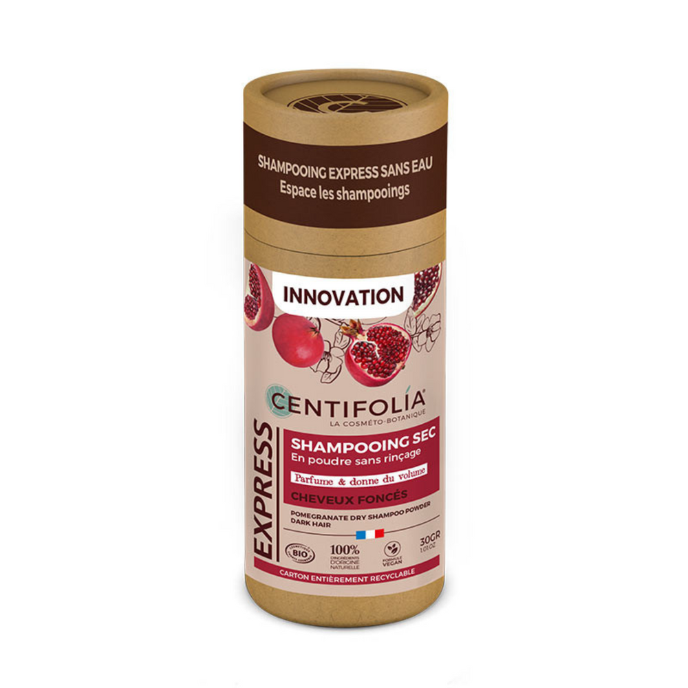 Pomegranate Powder Dry Shampoo - Dark Hair