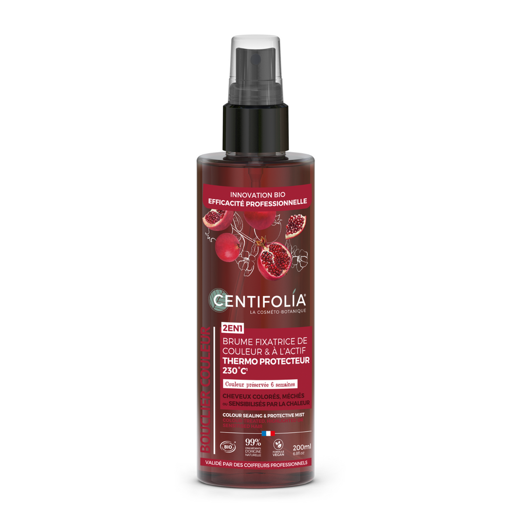 2-in-1 color fixing mist & heat protectant 230°C
