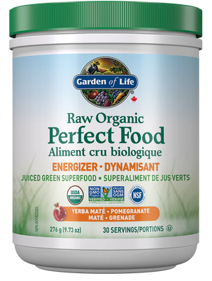 Organic raw food - green