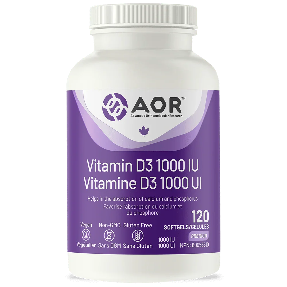 Vitamine D3 1000UI (gélules)