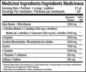 Dynomight explosive pre-workout