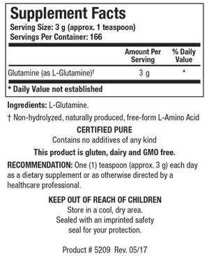 SALE - L-Glutamine Powder