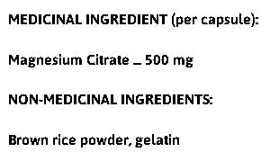 Mag Citrate 500