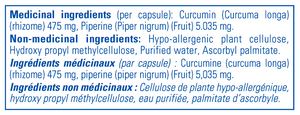 Curcumin 500 with Bioperine