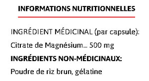Mag Citrate 500