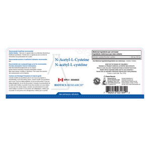 Nac n-acetyl-l-cystine