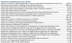 Bio-Active Multiplex WITHOUT Fe & Cu