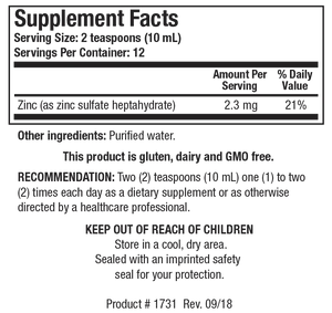 Aqueous Zinc