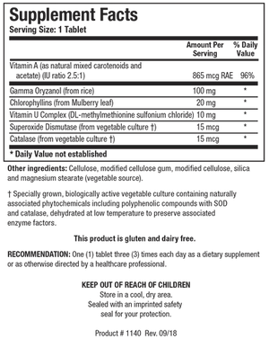 Gastrazyme (Vit. U Comp)