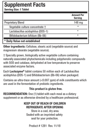 Lactozyme (probiotic/g.i)