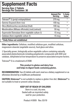 Gluterase (Gluten intolerance)