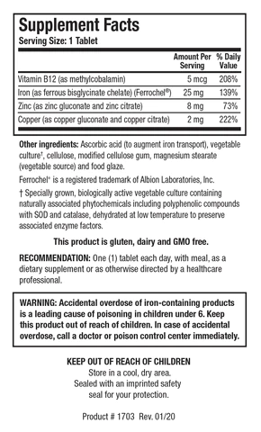 Fe-Zyme (Ferrous Gluc.)