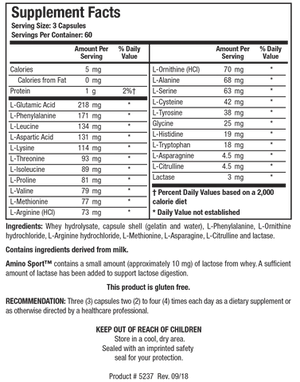 Amino Sport (Broad Spectrum)