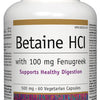 Betaine HCI with 100 mg Fenugreek image 1