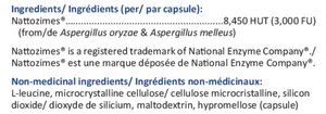 Nattozimes (Soutien du système fibrinolytique)