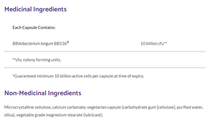 Probiotic-Pro BB536® · 10 Billion Active Cells