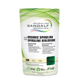 Organic spirulina powder