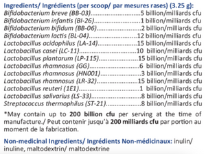 Ultra-PB100+ (100 Billion Probiotics with FOS)