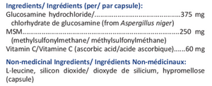 Vegi-Glucosamine Complex (with MSM & Vit C)